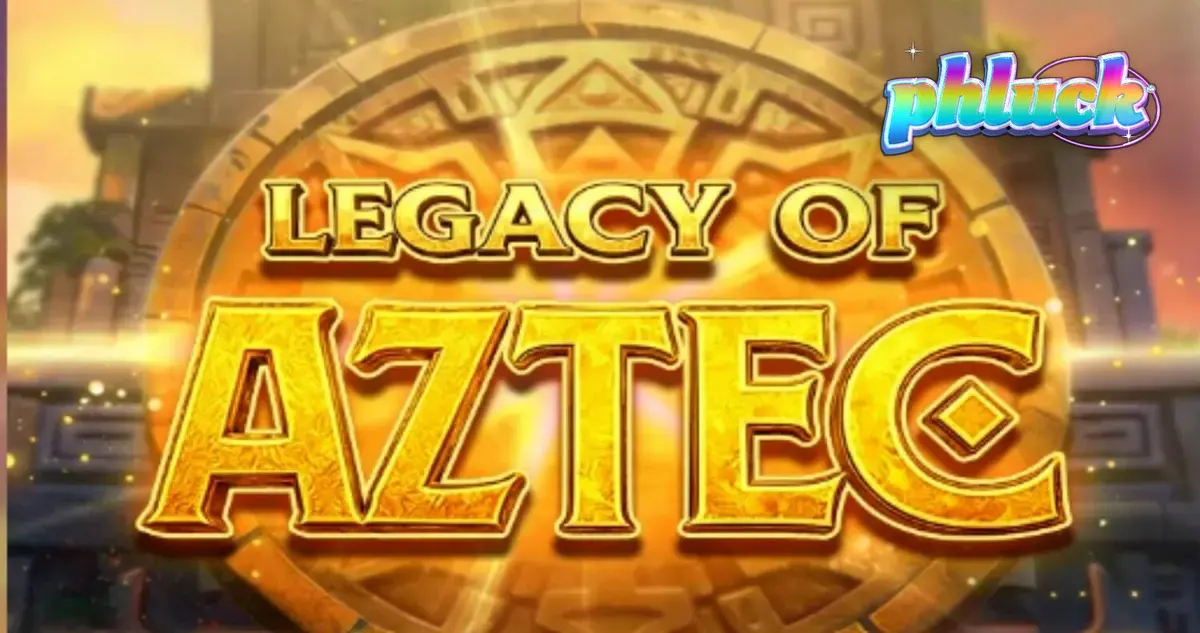 Isang makulay na tanawin ng sinaunang templo ng Aztec sa gitna ng gubat na may mga gintong simbolo sa screen ng laro.